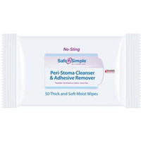 Safe N Simple Adhesive Remover Wipe, 50/Package  RRSNS00525-Pack(age)