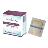 Safe N Simple Simpurity Foam with Adhesive Border 4 x 5"  RRSNS72320-Box"