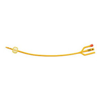 Gold 3-Way Silicone-Coated Foley Catheter 20 Fr 5 cc  RU18340520-Box