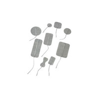 Pals Platinum Electrodes 2 Round, Stainless Steel Knit Fabric  SD2351-Pack(age)"