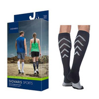 Athletic Recovery Socks Calf, 15-20, Extra Large, Closed, Black  SG401CX99-Each
