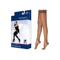 Soft Opaque Thigh High with Grip-Top, 20-30, Medium, Short, Closed, Nude  SG842NMSW35-Each