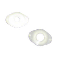 Convert-A-Pouch Convex Plastic Faceplates 3 O.D., 1" Opening,  TRTSN840408-Pack(age)"