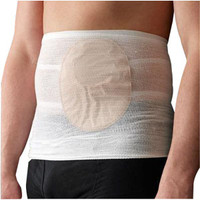 StomaSafe Classic Ostomy Support Garment, Large, 41-1/2 - 51" Hip Circumference, White  TYT50000501-Pack(age)"