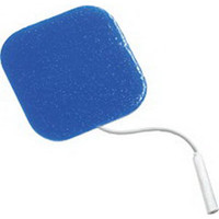 S-Series Square Silver with Reusable Blue Gel Electrode 2 x 2"  UP696SS-Pack(age)"