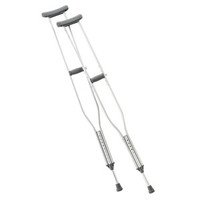 Adult Crutches, Tall, Push Button, Adjustable, 70 -  78"  ZCHCA901TL-Pack(age)"