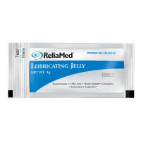 ReliaMed Lubricating Jelly 3 g Foil Packet  ZRLJ33107-Box