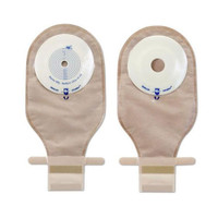Ultramax Drainable Flat Pouch With Aquatack Hydrocolloid Barrier 7/8 Transparent Kwick-Close II Fastener  7252422-Box"