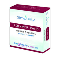 Simpurity High Absorbent Polymer, 4 x 5" Pad  RRSNS59020-Box"