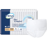 Tena Dry Comfort Protective Underwear, Medium  SQ72422-Case