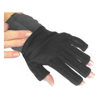 Dorsal Pocket Compression Glove with Doffing Loops, Large Regular, Left, Black  SG1203DGRL-Each