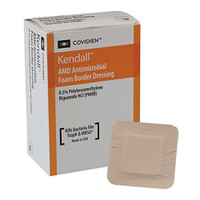 AMD Foam Border Dressing, 5-1/2" x 5-1/2"  6855566BAMD-Each