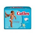 Prevail Cuties Baby Diapers Size 1, 8 - 14 lbs.  FQCR1001-Case