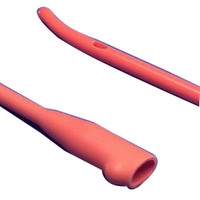Curity Ultramer Coude Red Rubber Catheter 16 Fr 12"  688404-Case