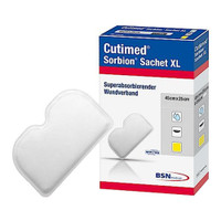 Cutimed Sorbion Sachet XL Dressing, 18" x 10"  BI7324000-Box