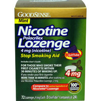 Nicotine Polacrilex Lozenge, 4 mg, Mint (72 Count)  GDDLP87305-Box