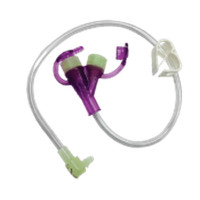 Mini ONE Continuous Feeding Set 24" Purple Enfit Adapter Both Ports  AK82455ISOSAF-Each