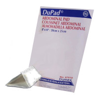 Dupad Sterile Abdominal Pads, Sealed End, 8" x 10"  DE87810-Each