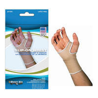 Sportaid Wrist Brace Slip-On, Beige, Small  SSSA1361BEISM-Each