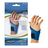 Sportaid Wrist Brace, Neoprene, Blue, Universal  SSSA9013BLUUN-Each