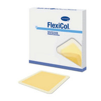 FlexiCol Hydrocolloid Dressing, 4" x 4"  EV48640000-Each