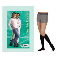 Juzo Soft Knee-High, 20-30, Full Foot, Regular, Black, Size 3  JU2001ADRFF103-Each