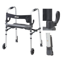 Clever Lite 2 Wheel Walker With 5" Casters, Adult  FG10233-Each