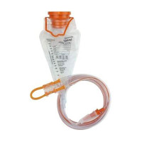 Infinity Orange Delivery Set 100mL with Enfit Connector  QZINF0100A-Each