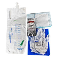 AMSure Urethral Self Catheterization Kit with R Polished Eyes  MKAS85014-Each