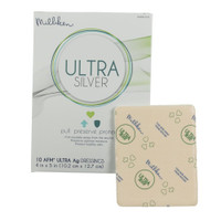 ULTRA Silver Foam Dressing, 4" x 5"  MQ3000051018-Each