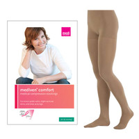 Mediven Comfort Compression Pantyhose Size 1, Petite, 20-30 mmHg, Natural, Closed Toe  NE47001-Each