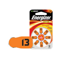 Energizer EZ Turn & Lock Hearing Aid Battery Size 13, 1.4V Capacity  PHAZ13DP8-Each