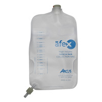 Afex Collection Bag, Direct Connect, 1000ml, Extra Capacity, Non-Vented  ARSA400E-Each