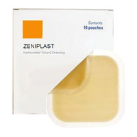 ZeniMedical ZeniPlast Hydrocolloid Dressing 4" x 4"  ZM50044-Each