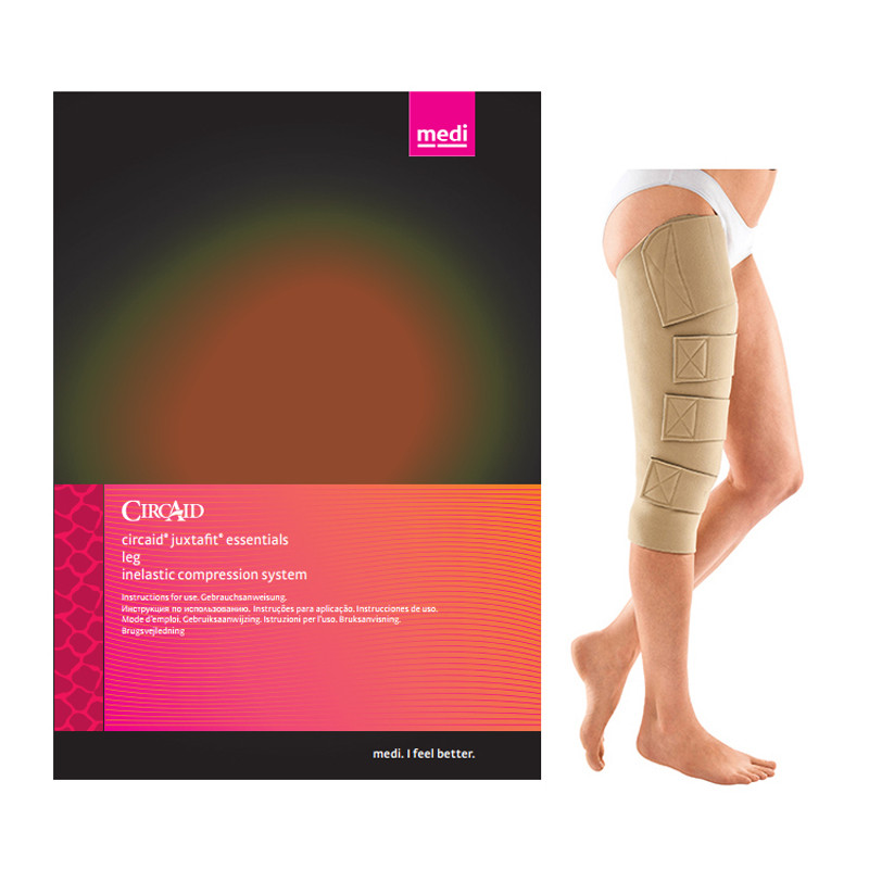 Juxta-Fit Essentials X-Short, Upper Leg with Knee, Right, Large, 35 cm  CI70205317-Each - MAR-J Medical Supply, Inc.