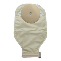 One-piece Post-Op Precut Adult Drainable Pouch 1" Round With Barrier Roll-Up Trim Shield  79437208RTS-Box
