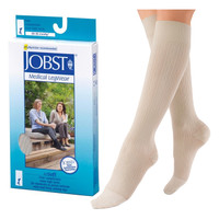 SoSoft Knee High, 20-30, Ribbed, Closed Toe, Small, Sand  BI120233-Each