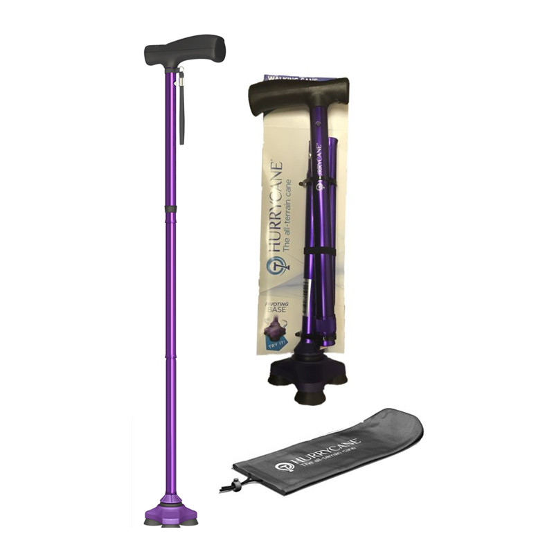 Hurrycane Freedom Edition, Purple FGHCANEPRC2Each MARJ Medical