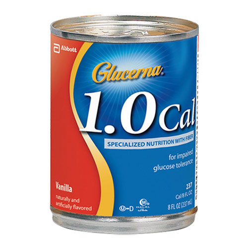 Glucerna 1 0 cal vanilla 8 oz institutional carton 5264913 each
