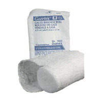 Gazetex Bandage Rolls, 4-1/2" x 147", 6 Ply, Sterile, Latex-Free. Temporarily Replaced By AMDD455.  DE9322-Each