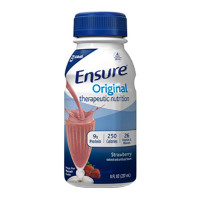 Ensure Original Therapeutic Nutrition Shake, Strawberry 8 oz. Carton Institutional  5264933-Each