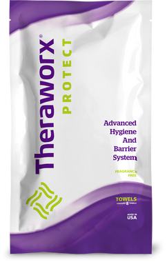 Theraworx Protect Bathing Wipes, Fragrance Free