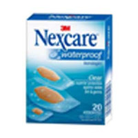 Nexcare Waterproof Bandage Assorted, Clear  8858820PB-Each