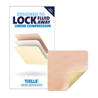 TIELLE Non-Adhesive Hydropolymer Foam Dressing, 4" x 4"  53TLN1010EN-Each