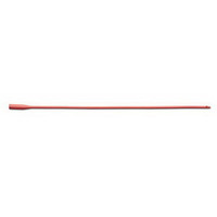 Smooth Tip Red Rubber Intermittent Catheter 12 Fr 16"  6013512-Case