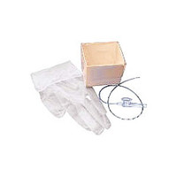 AirLife Tri-Flo Cath-N-Glove Economy Suction Kit 14 Fr with 2 Powder-Free Vinyl Gloves  554894T-Each