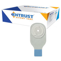 Entrust 1 Piece 1-1/4", Transparent, Extended Wear, 12", Drainable with Fortaguard  651203-Box