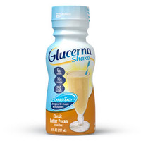 Glucerna Shake Butter Pecan Retail 8oz. Bottle  5257810-Case