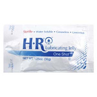 HR Sterile Lubricating Jelly  1.25 oz One Shot Bulk Pack  LJ205576-Each