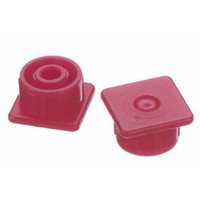 Multi-Ad Luer Lock Syringe Cap, Red  XBSC2000-Pack(age)